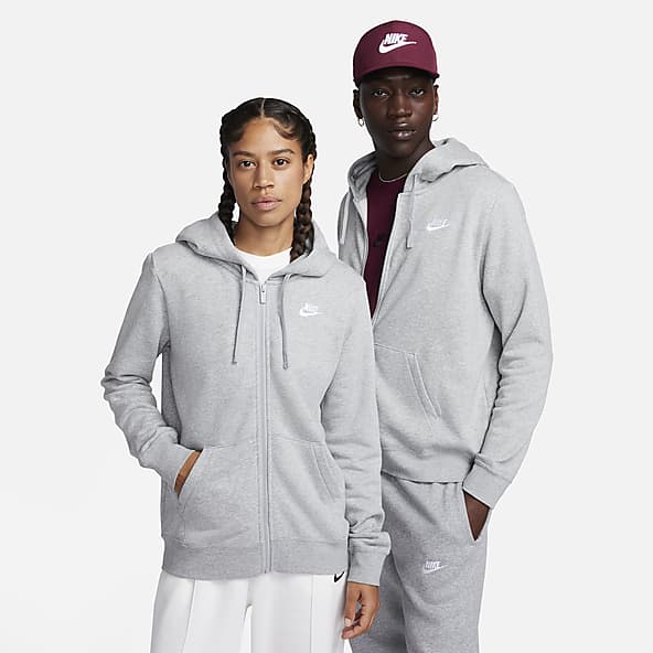 Nike grey essential hoodie women's on sale